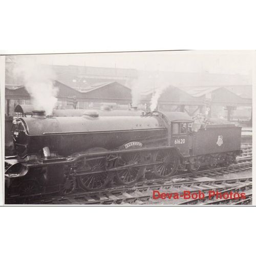 Railway Photo LNER B17 61620 Clumber LIVERPOOL ST 1952 Gresley B17/1 4-6-0 Loco