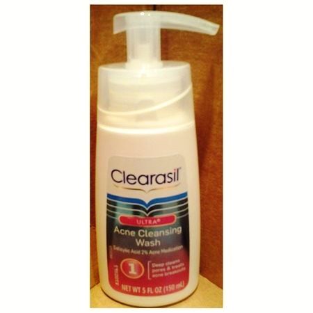 Clearasil Ultra Acne Cleansing Wash STEP 1 Salicylic Acid 2% Acne Medication
