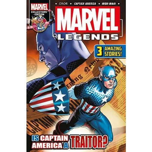 Marvel Legends (2016) #10 UK Panini Iron Man Thor Captain America SECRET EMPIRE