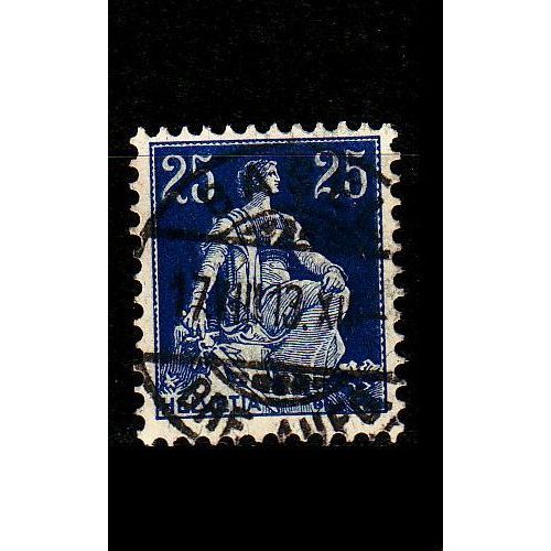 SCHWEIZ SWITZERLAND [1908] MiNr 0103 ( O/used )
