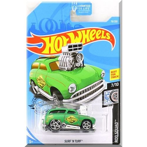 Hot Wheels - Surf 'N' Turf: Rod Squad #7/10 - #79/250 (2019) *Green Edition*