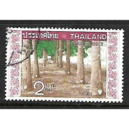 THAILAND 1970 EXPORT PROMOTION 2b RUBBER PLANTATION SG 655 FINE USED#