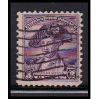 Used 708 3c George Washington Fine Z0581