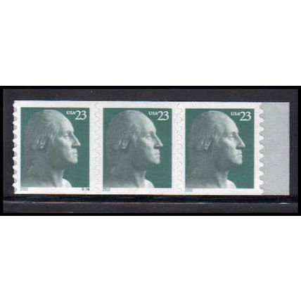 3617 23c George Washington Very Fine MNH CNP+1 Left V36 P/UL PA3845