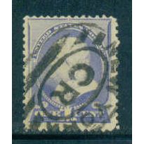 Used 212 1c Benjamin Franklin Barely Clears M01518