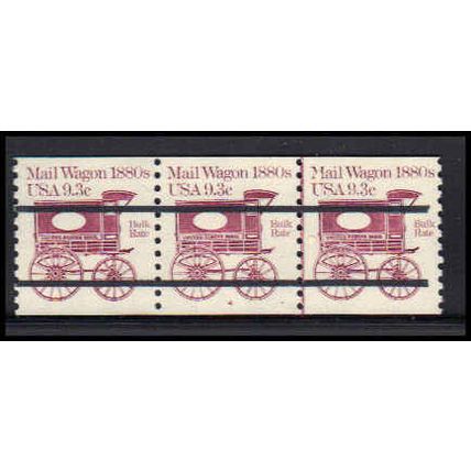 1903a 9.3c Mail Wagon Very Fine MNH Dry Gum PNC 4/3 Gap 1R PA2350