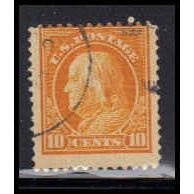 Used 416 10c Benjamin Franklin Average K3303