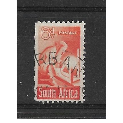 SouthAfrica.SG102 6d Electric Welding.English Print.Fine Used.Sept21a
