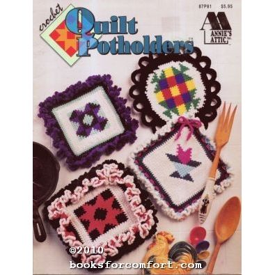 Crochet Quilt Potholders 87P41