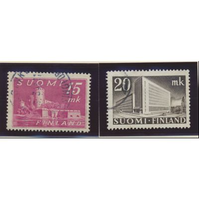 Finland Stamps Scott #247 To 248, Used