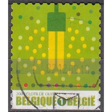 Belgique 2009 COB 3911 O Cote (2016) 1.70 € Lampe économique Cachet rond