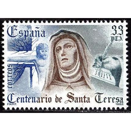 España. 1982. Mi # 2560. IV Centenary of the death of Saint Teresa of Avila