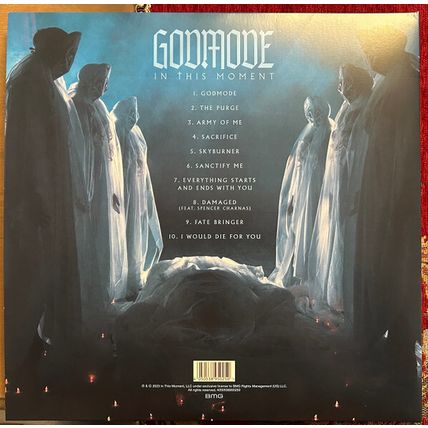 In This Moment – GODMODE Galaxy Blue Vinyl | Indie Exclusive Sealed LP