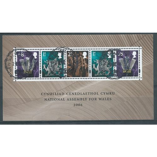 2006 'OPENING OF THE WELSH ASSEMBLY BUILDING' M/S FINE USED (EBID38-977a)