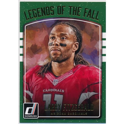 2016 Donruss Football Legend of the Fall 20 Larry Fitzgerald Arizona Cardinals