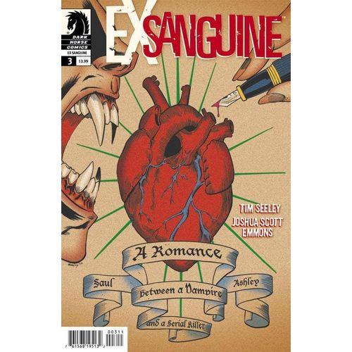Ex Sanguine (2012) #3 "A Lonely Word" Dark Horse Comics Mature Readers