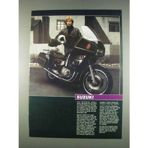 1982 Suzuki Motorcycles and Accessories Ad