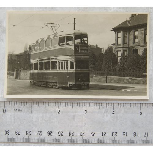 Photo Glasgow Tram no. 108