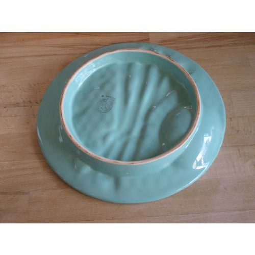 Bordallo Pinneiro Pottery Portuguese Majolica Asparagus Plate