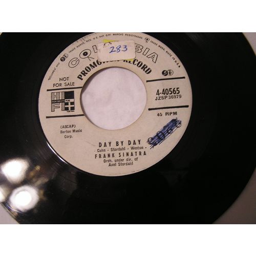 Frank Sinatra Promo 45-DAY BY DAY/SHEILA