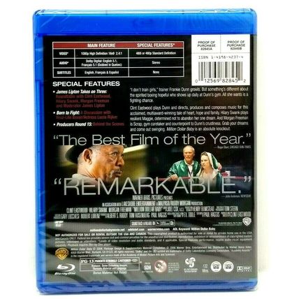 Million Dollar Baby (Blu-ray Disc, 2006) (L33)