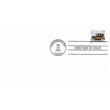 United States 2002 Antique Toys Set of 4 Perf 11 FDC Unadressed VGC