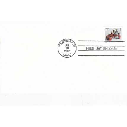 United States 2002 Antique Toys Set of 4 Perf 11 FDC Unadressed VGC
