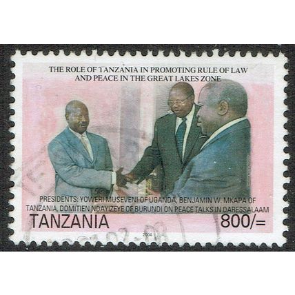 Tanzania 2004 Law and Peace 800/- Multicoloured SG2425 FU