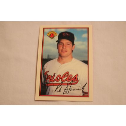 Pete Stanicek 1989 Bowman TIFFANY NO. 14