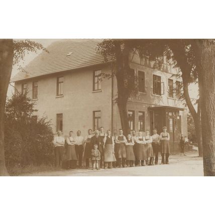 Bad Oeynhausen Hanover Rhine Hotel Restaurant Old Postcard