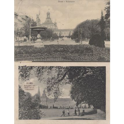 Bonn University Germany WW1 1916 War 2x Postcard s