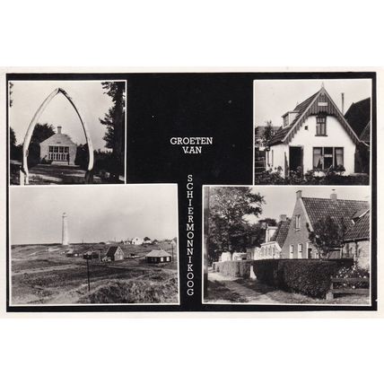Schiermonnikoog German Real Photo Postcard