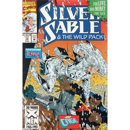 SILVER SABLE AND THE WILD PACK #13 - MARVEL COMICS - 1993