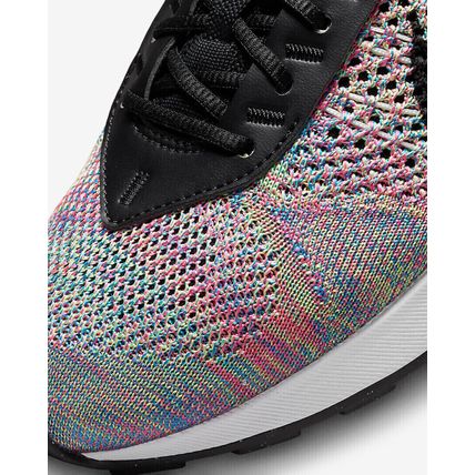 New Womens 11.5 Nike Air Max Flyknit Racer Ghost Green Pink Shoes DM9073-300