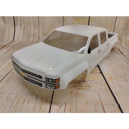 2015 Chevrolet Silverado Custom Painted RC Crawler Body (WB 13.9")