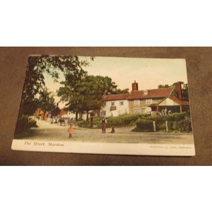 1905 fr postcard -pretty street scene, Starston Nr Harleston - Norfolk