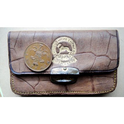 1924 Wembley British Empire Exhibition Souvenir Purse