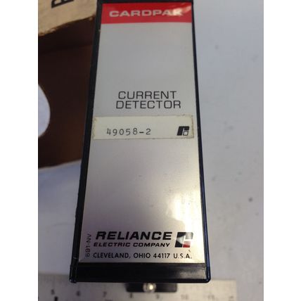 RELIANCE ELECTRIC 49058-2 CURRENT DETECTOR CARDPAK,reliance 0-49058-2,SF