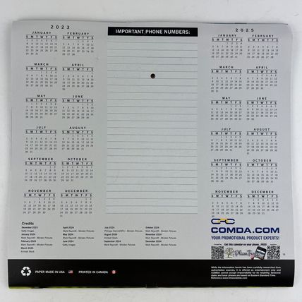 Reinerio's Italian Sausage LLC Pence Wisconsin Calendars