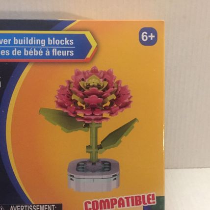 NEW Make It Blocks Round Flower Building Blocks - 95 pieces