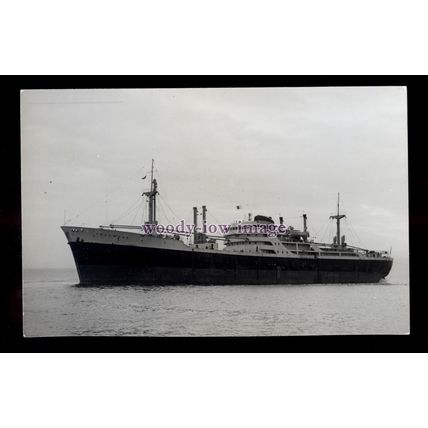 UK1606 - Jacobs Cargo Ship - Teakwood off shore - built 1962 - photograph