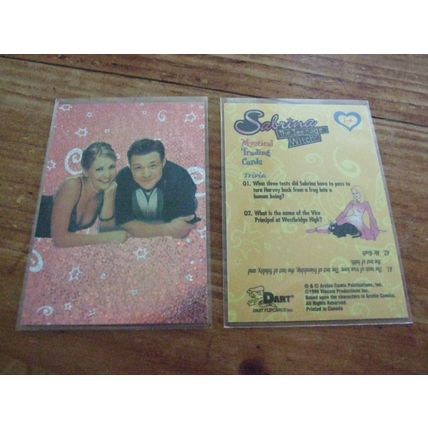 Sabrina The Teenage Witch Single Chase Card S-4 by Dart Flip Cards 1999