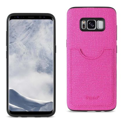 Pack Of 2] REIKO SAMSUNG GALAXY S8/ SM ANTI-SLIP TEXTURE PROTECTOR COVER WIT...
