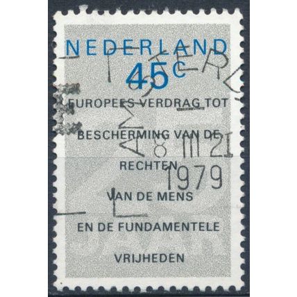 Human Rights Treaty - Netherlands 1978 - F H - MiNr 1119