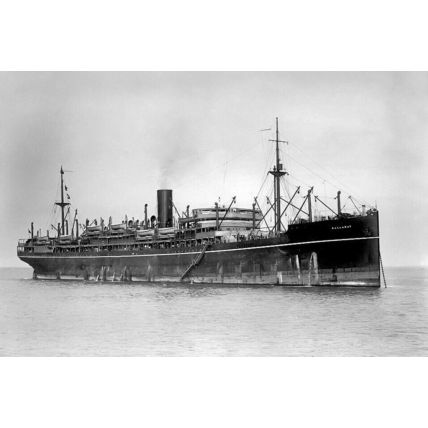 rp09871 - P&O Liner - Ballarat , built 1920 - print 6x4