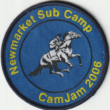 Scout Badge UK Jamboree - CamJam 2006 Sub Camp - Newmarket (J1)