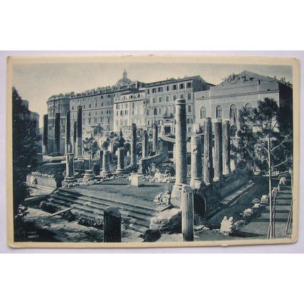 vintage postcard Roma Foro Romano