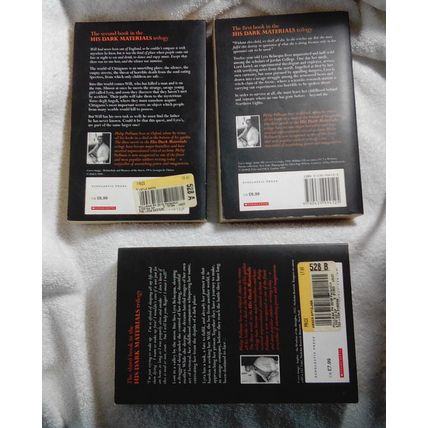 Philip Pullman 3 PBs Dark Materials Subtle Knife Amber Spyglass Northern Lights
