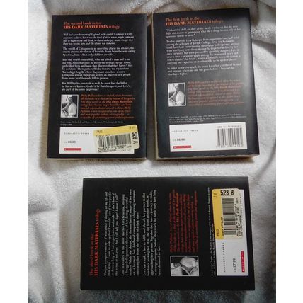 Philip Pullman 3 PBs Dark Materials Subtle Knife Amber Spyglass Northern Lights