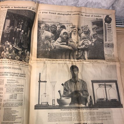 The Sunday Times - Churchill Memorial Issue January 31st 1965. Supplement.